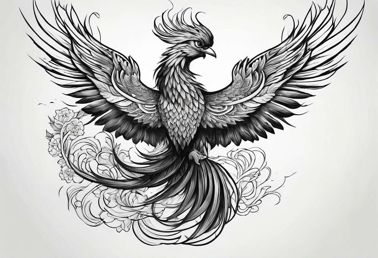 Vietnamese Phoenix tattoo idea