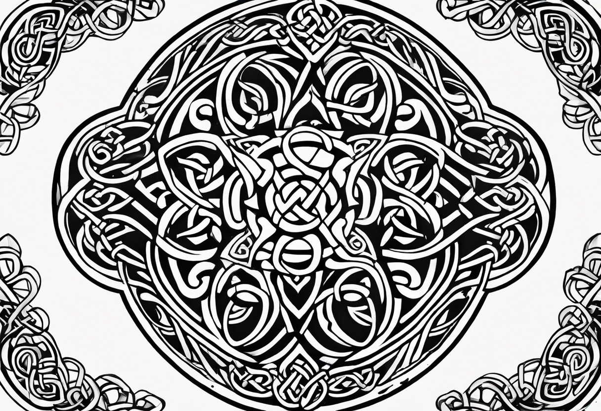 Celtic symbol for mother tattoo idea