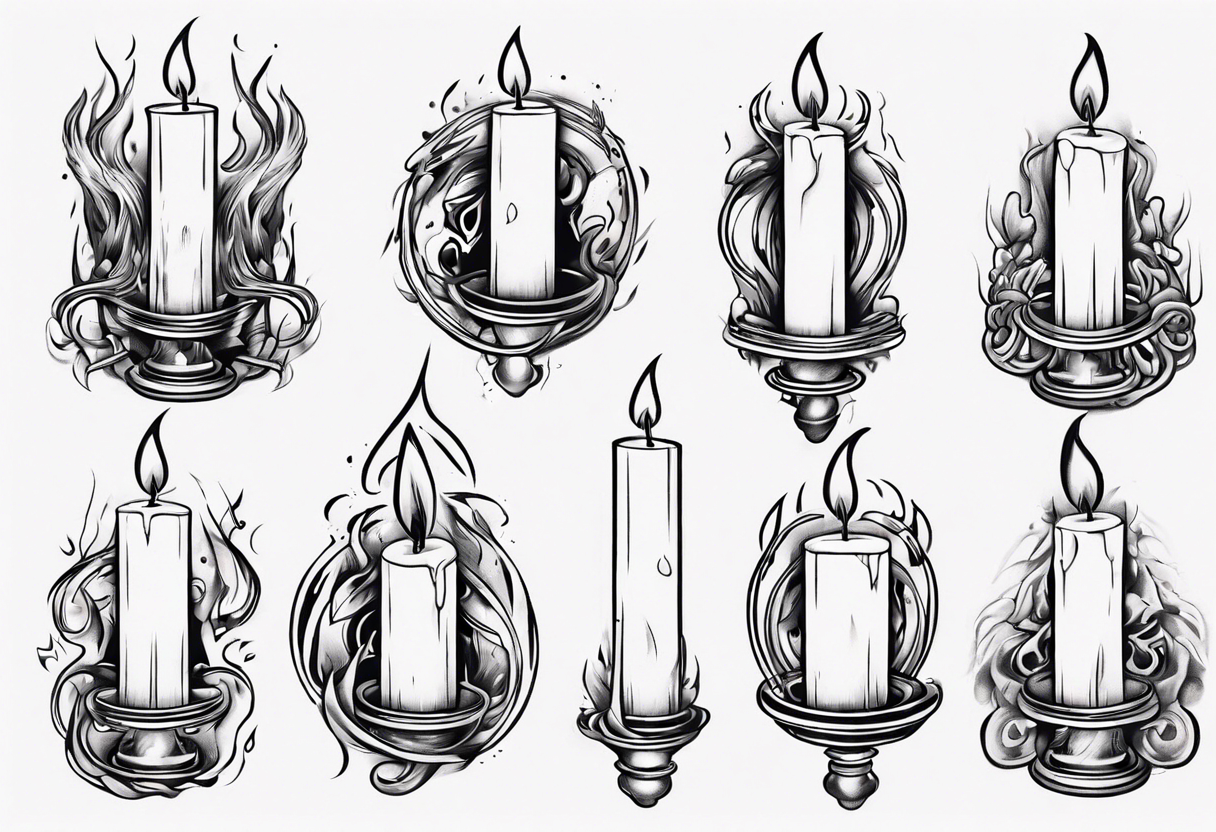 50 Traditional Candle Tattoo Designs for Men [2024 Guide] | Traditional candle  tattoo, Candle tattoo, Candle tattoo design