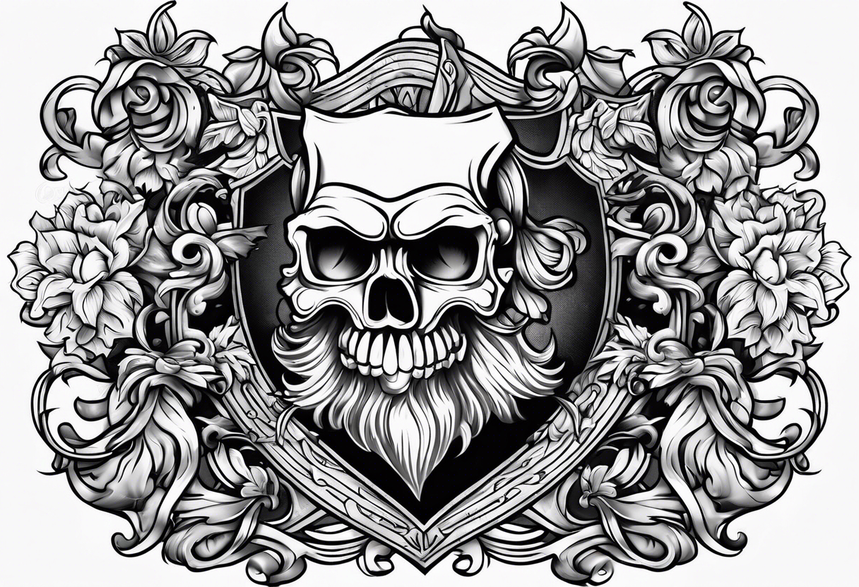 Simpson Family Crest tattoo idea