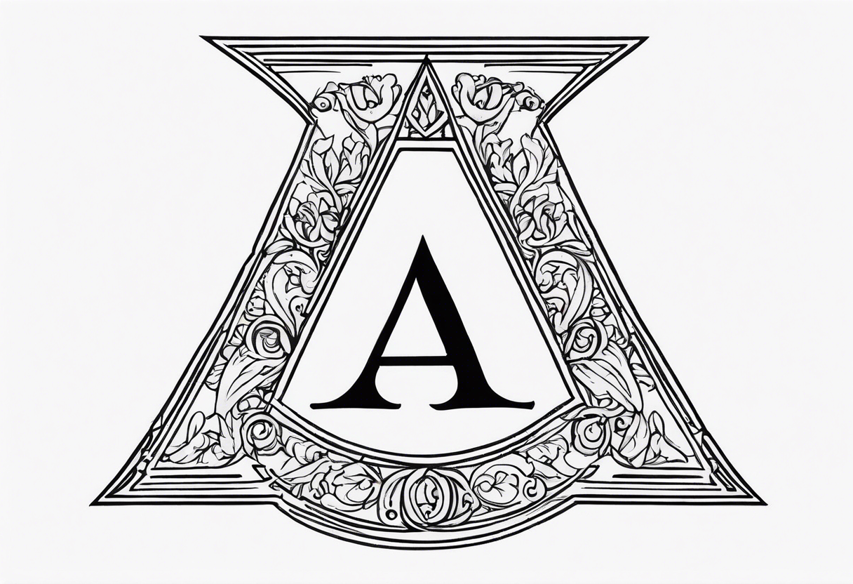 greek letter capital delta tattoo idea