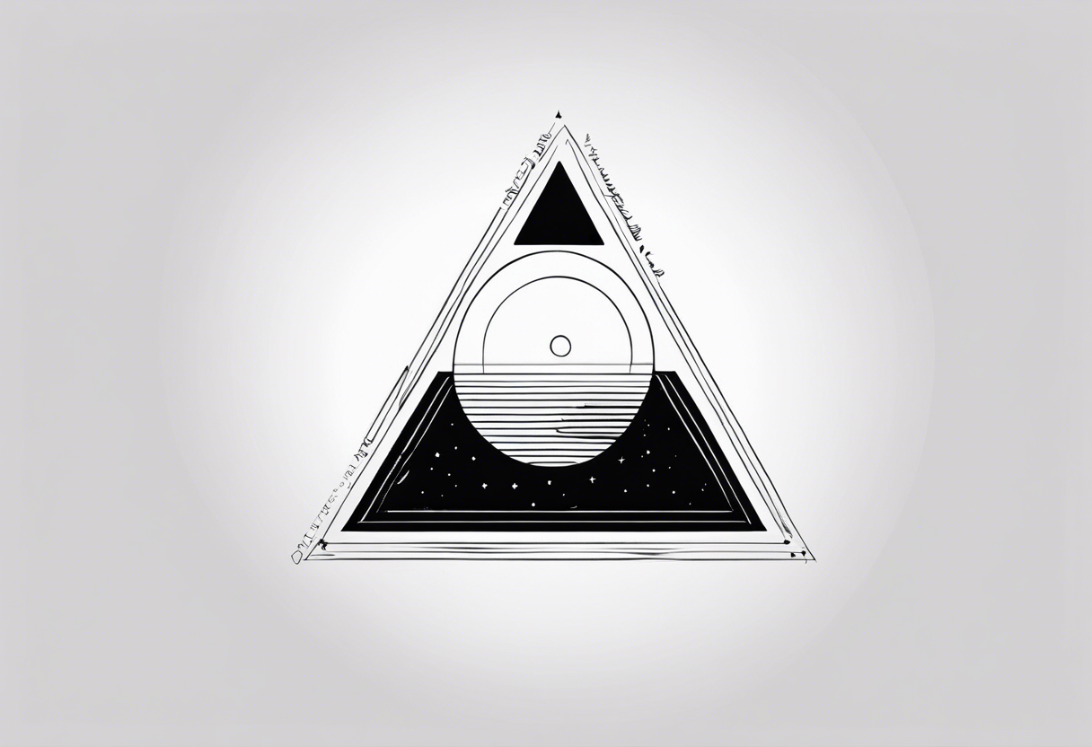 Triangles Tattoo Ideas | TattoosAI