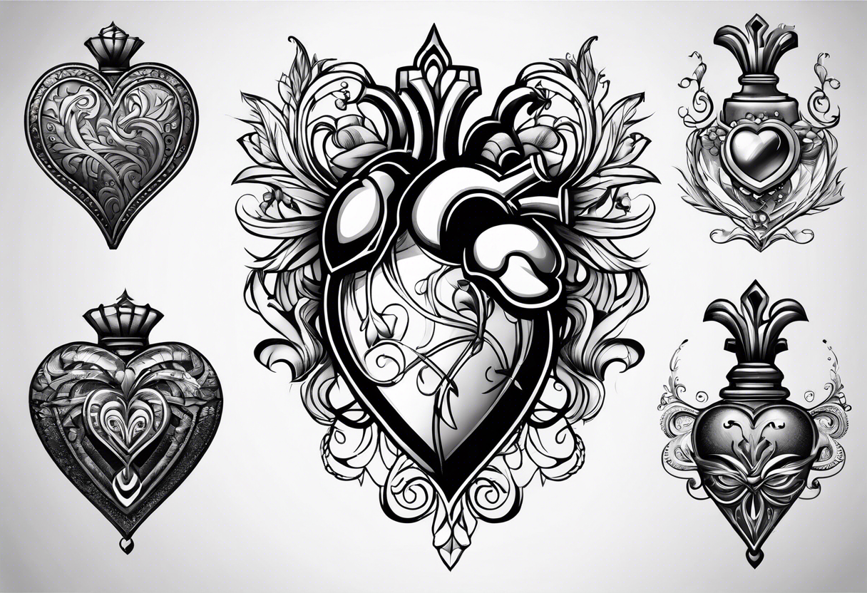 heart tattoo idea