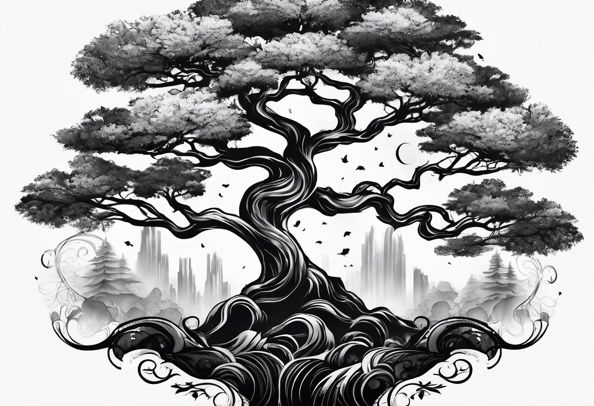 árbol tattoo idea