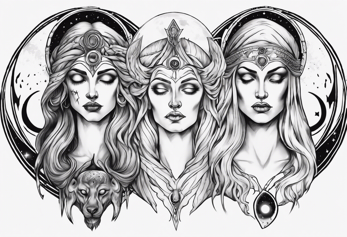 Hecate | Body art tattoos, Wicca tattoo, Mythology tattoos