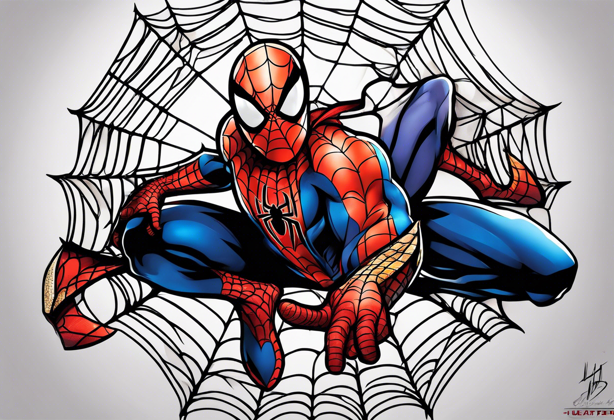 spiderman tattoo by valleyink on DeviantArt