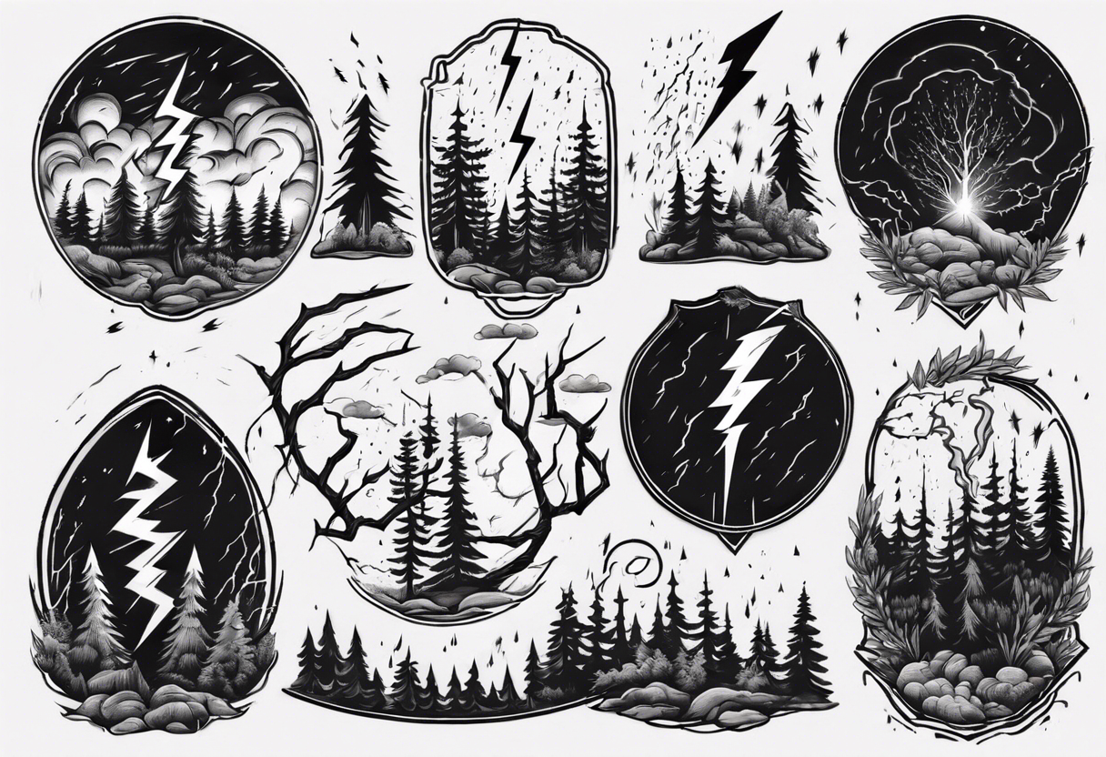 10 Beautiful Forest Tattoos That Capture Nature's Magic