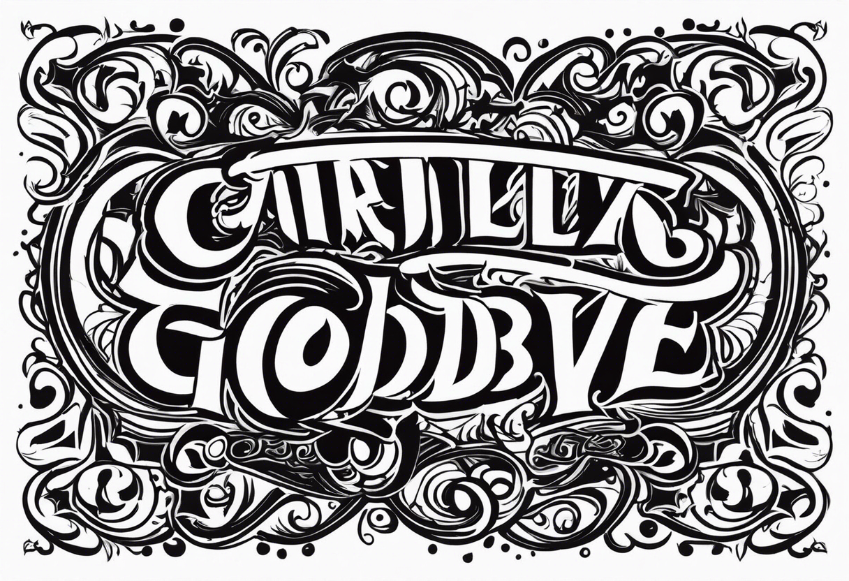 I don’t wanna say goodbye, ‘cause this one means forever. 1946 - 2013 tattoo idea