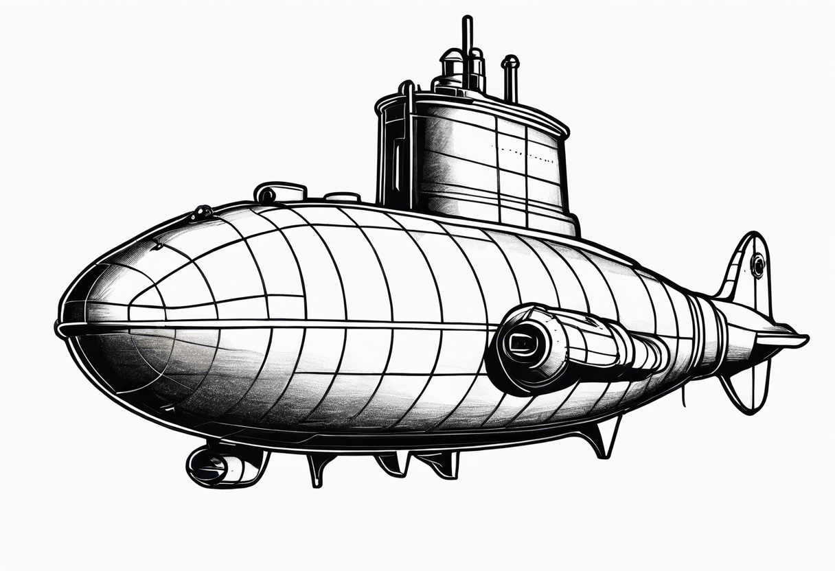 submarine tattoo idea