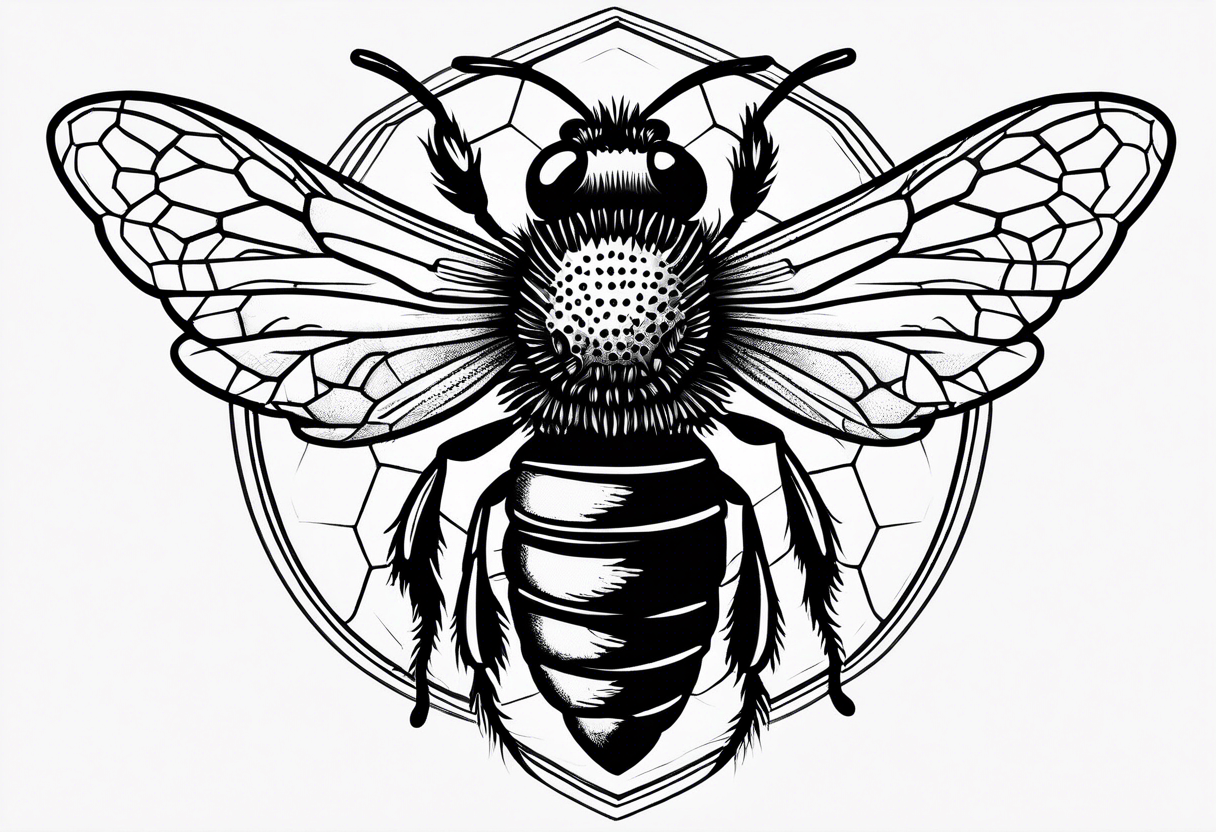 Bee hive tattoo idea