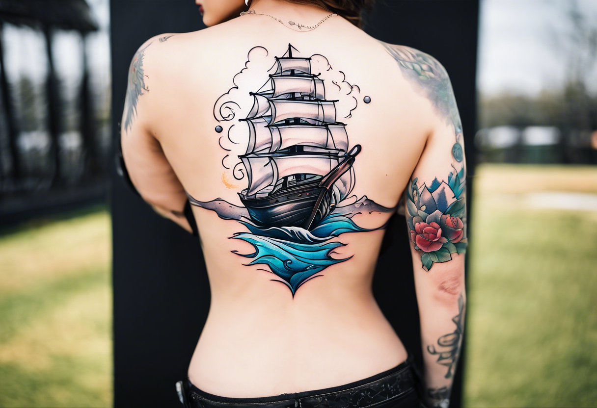 30 Ship Tattoos | Tattoofanblog