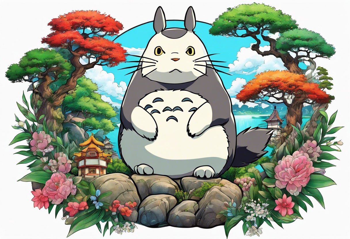 studio ghibli tattoo idea