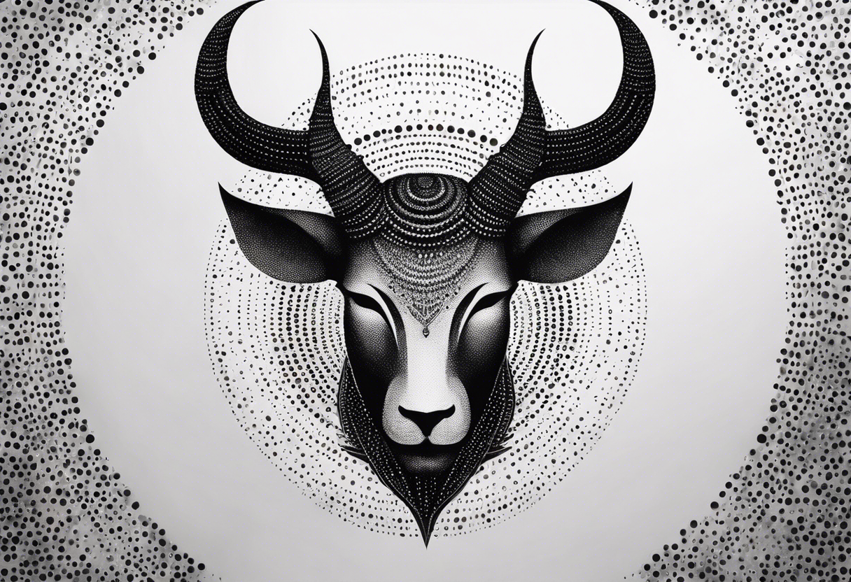 Anonymous with horns tattoo idea