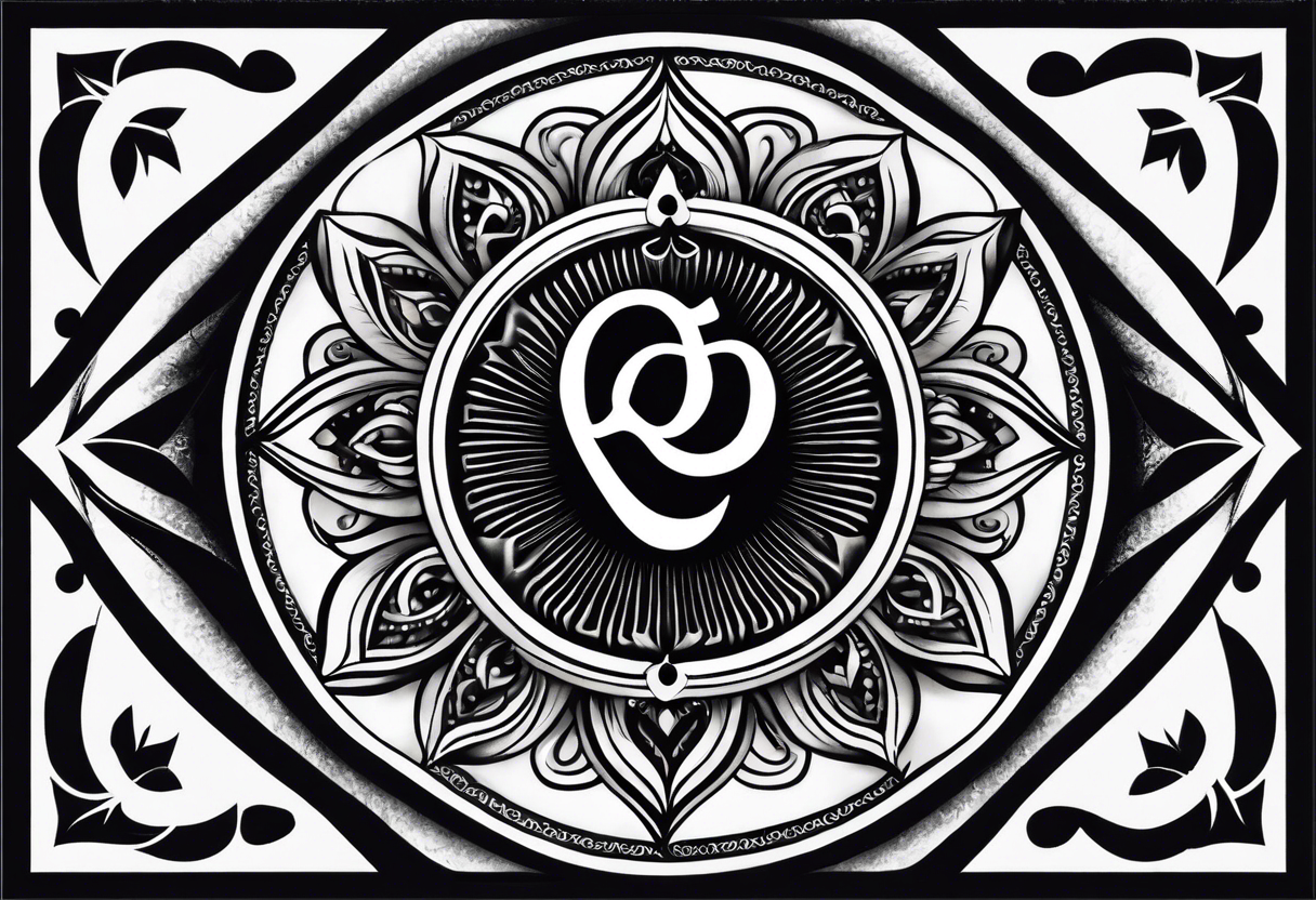 Black Ohm Symbol on Hand-drawn Grange Background, Indian Diwali Spiritual Sign  Om. Print, Tattoo, Yoga, Spirituality, Textiles Stock Vector - Illustration  of health, design: 115197024