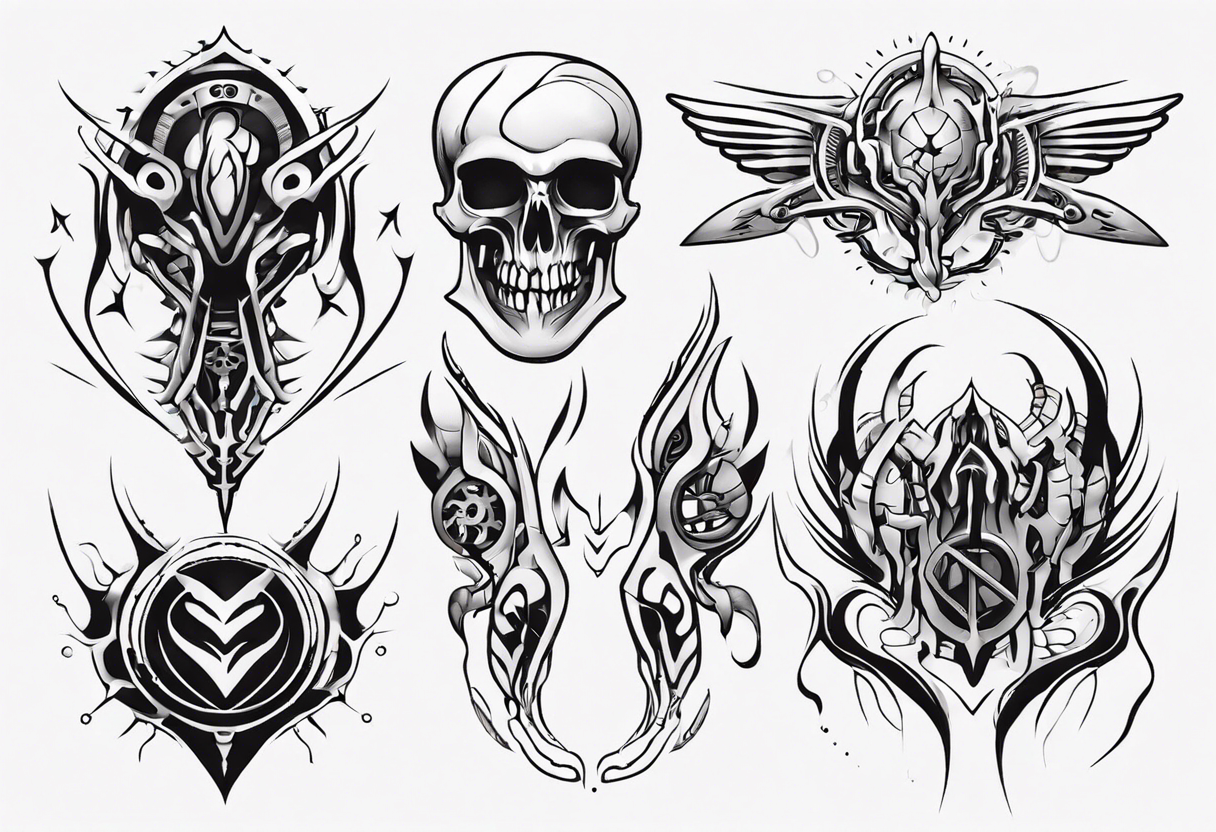 tribal tattoo designs on hand - Clip Art Library