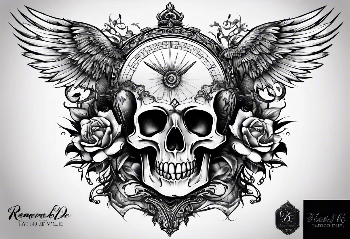 Remember you must die tattoo idea