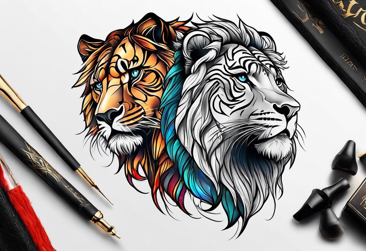 Leo zodiac sign tribal tattoo design by elenoosh on DeviantArt