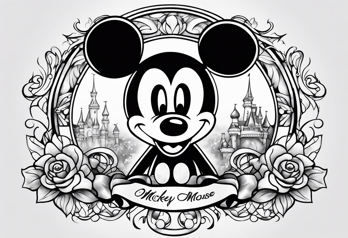 UPDATED: 40 Iconic Mickey Mouse Tattoos