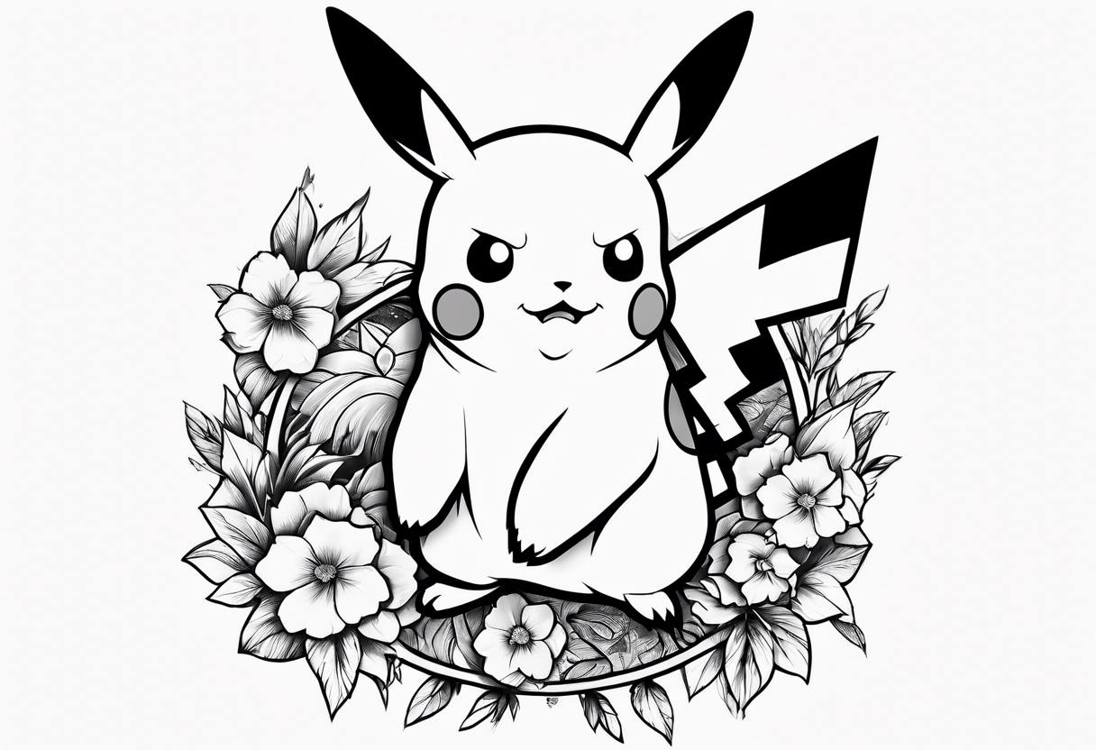 pikachu tattoo idea