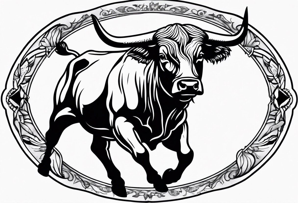 Renner ranch bull tattoo idea