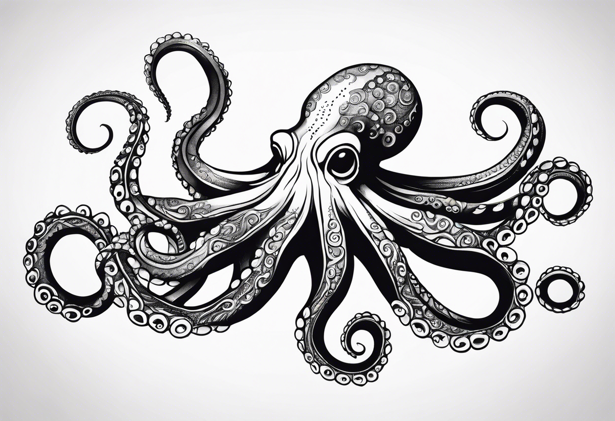 Octopus tattoo idea