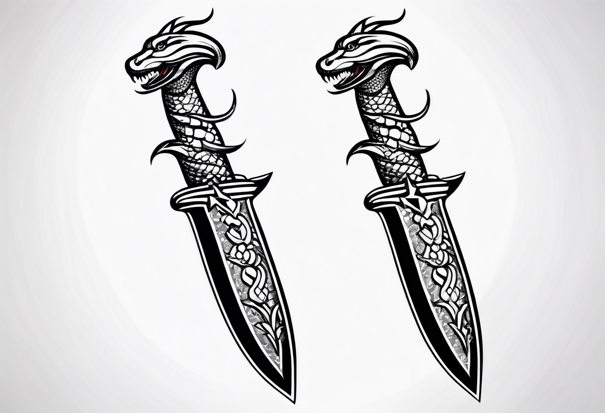 Daggers Silhouette Transparent Background, Vector Illustration Of A Dagger  Tattoo, Protection, Vector, Stamp PNG Image For Free Download