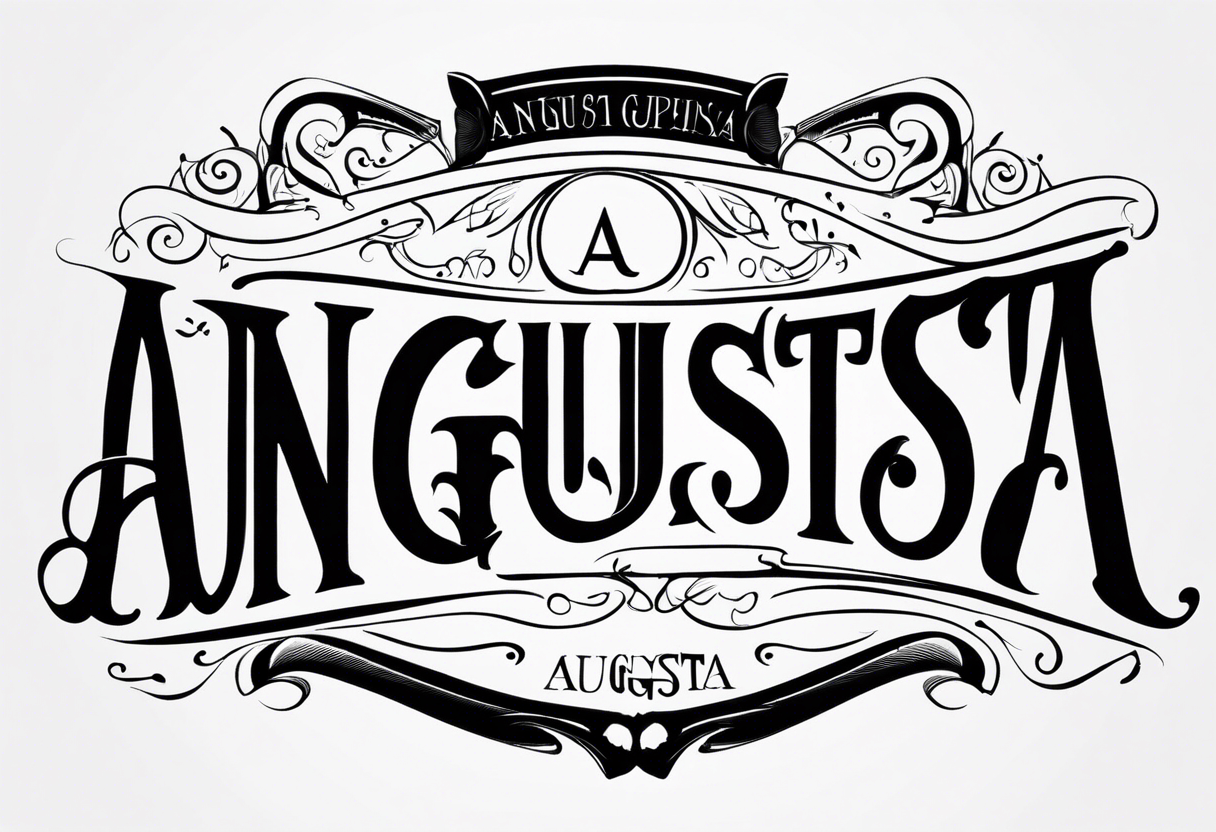 Per Angusta Ad Augusta tattoo idea