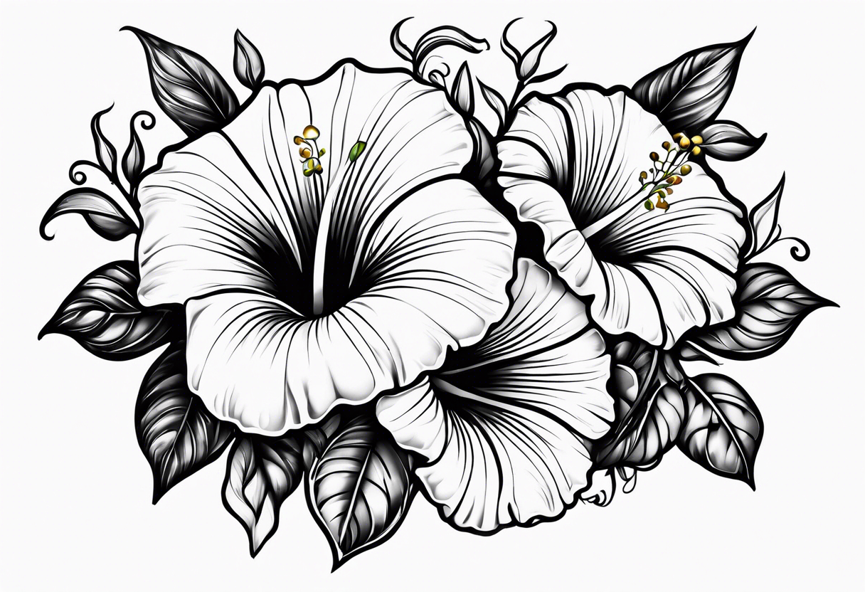 Morning Glory tattoo idea