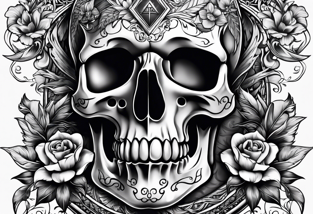 The words Memento Mori tattoo idea