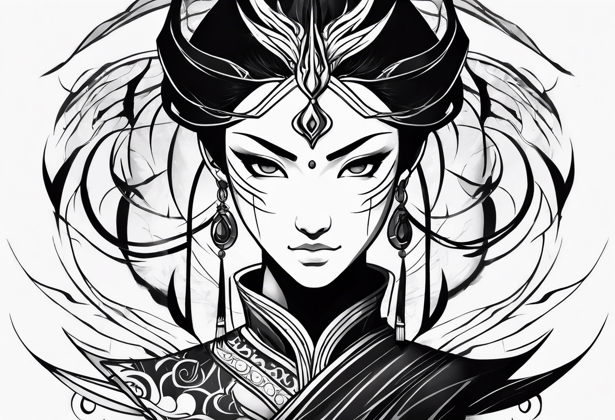 avatar the last airbender azula tattoo idea