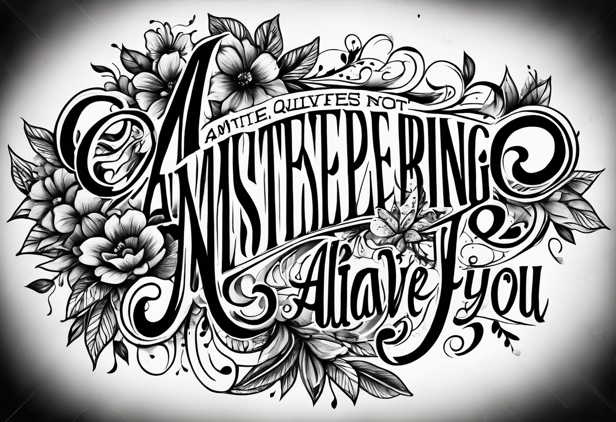 Choose the Best Tattoo Fonts - Mantle Tattoo Los Angeles