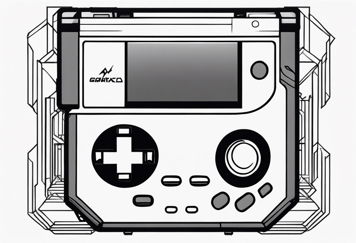 pikachu gameboy tattoo idea