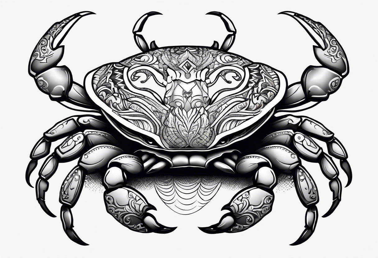 Cancer Crab tattoo idea