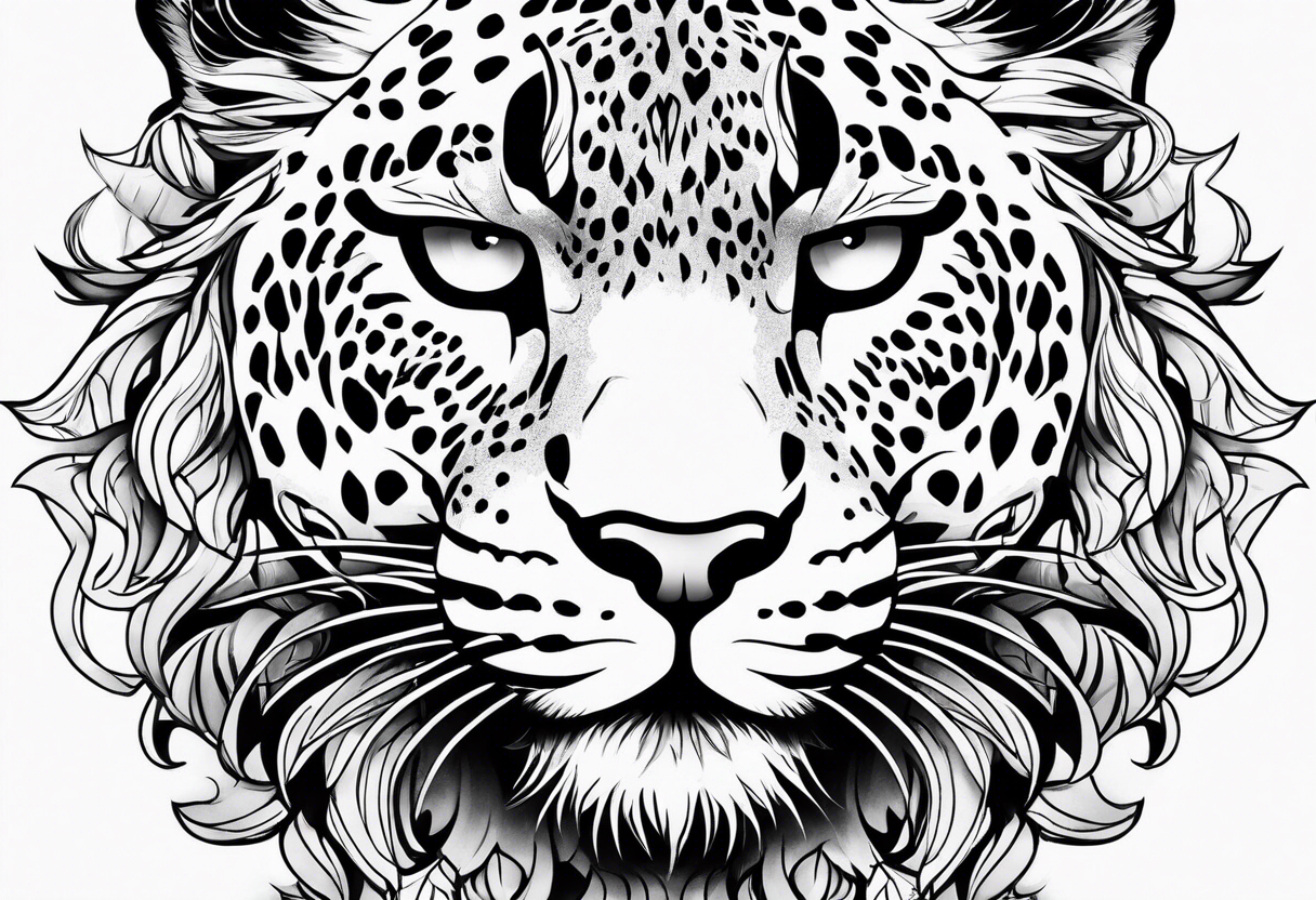 leopard tattoo idea