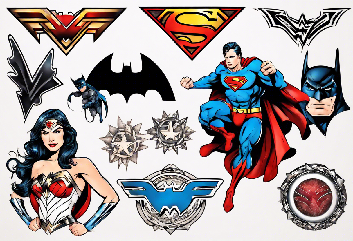 SuperMan tattoo 1 by ChiLd-oF-fLamE on DeviantArt