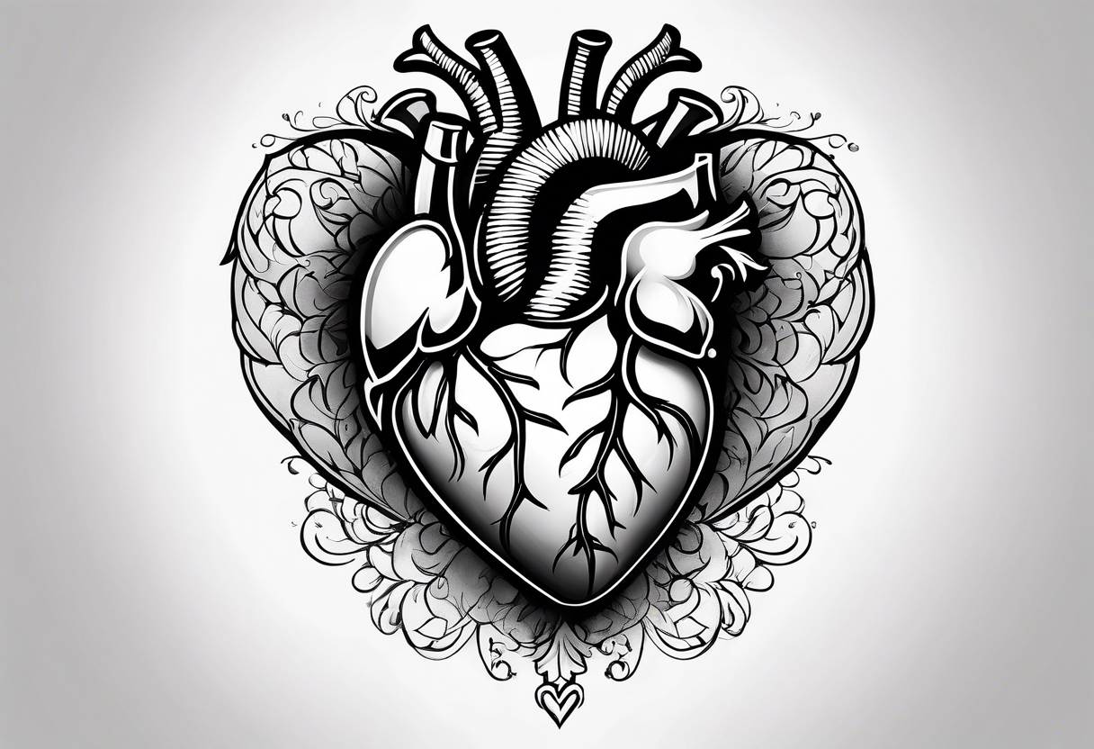 heart tattoo idea