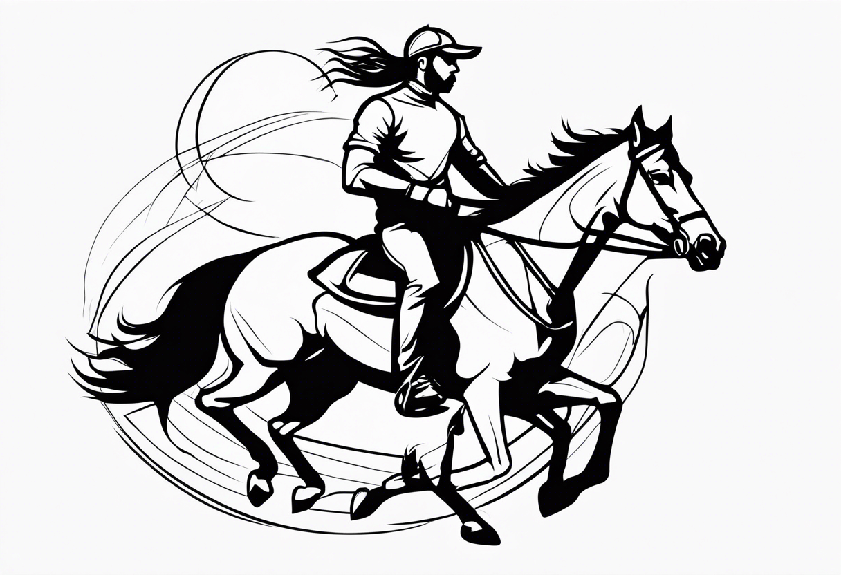 horseman tattoo idea