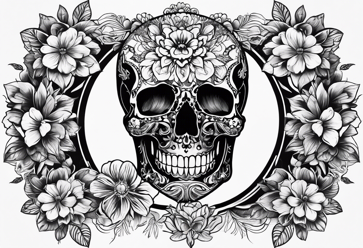 Anatomical arm sleeve, the  heart, skeleton, lungs and brain having a nature aspect or floral aspect to them. Mandala's and flowers to fill in the space tattoo idea