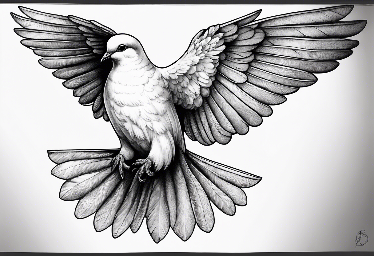 Dove Sleeve tattoo idea