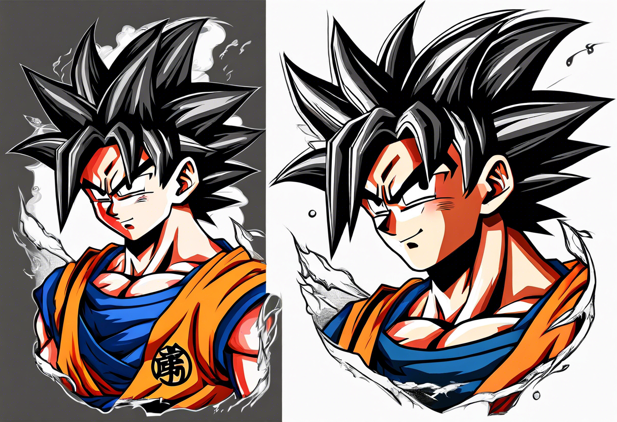 Son Goku death tattoo idea