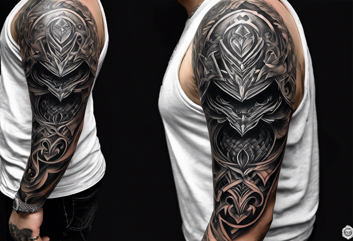 Men's tattoo 1 - Shadow Show Tattoo