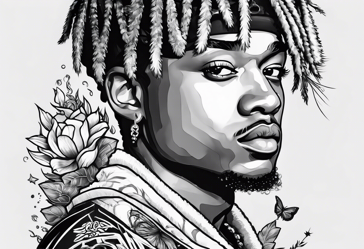 juice wrld tattoo idea