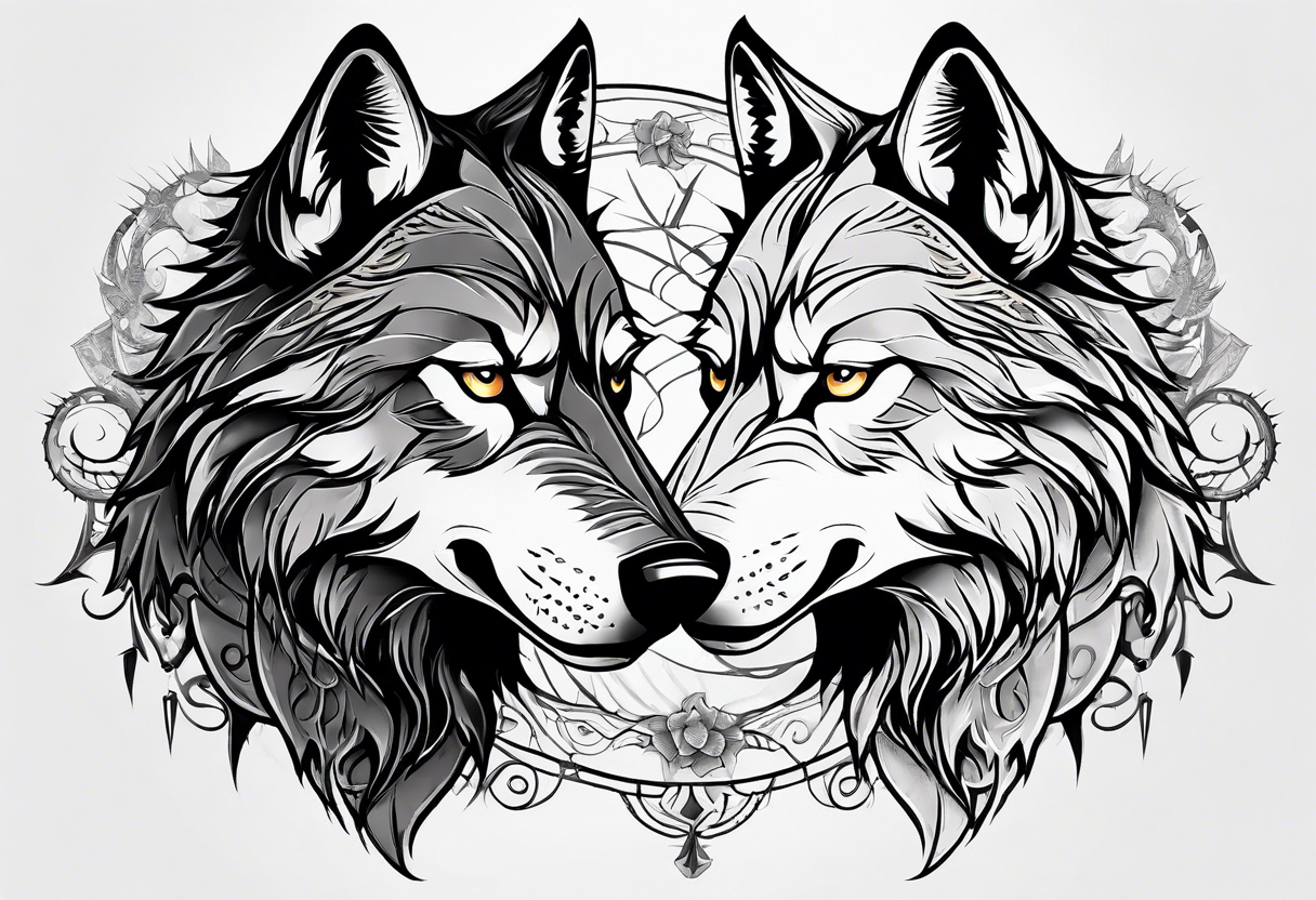 How much does a simple two-inch wolf tattoo cost? - Quora