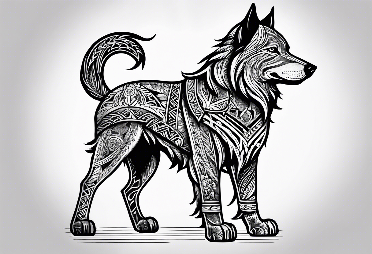 garmr norse dog tattoo idea