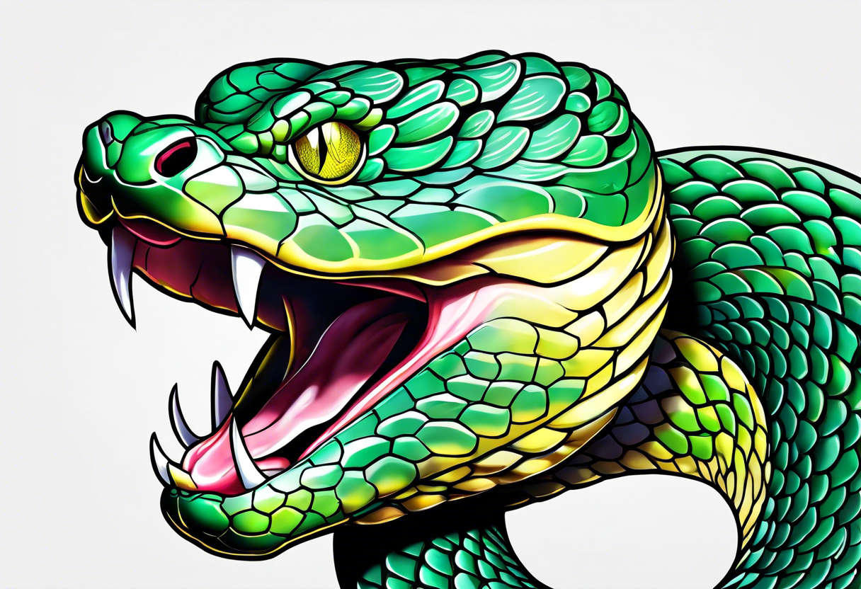 Tattoo of Eye and Snake. Hand Drawn Symbol of Wisdom. vector illustration  Stock Vector Image & Art - Alamy