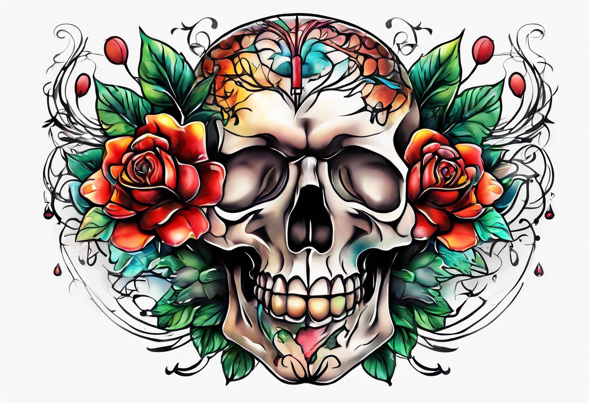 Five minute brain surgery tattoo idea