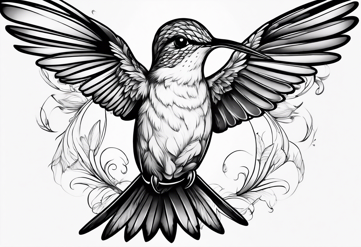 150+ Small Hummingbird Tattoos Stock Illustrations, Royalty-Free Vector  Graphics & Clip Art - iStock