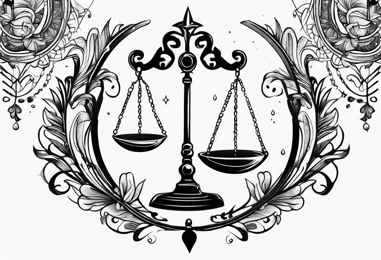 Libra Tattoo Stock Illustrations – 2,256 Libra Tattoo Stock Illustrations,  Vectors & Clipart - Dreamstime