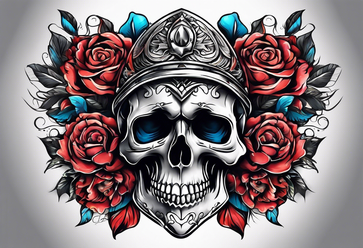 Skulls tattoo idea