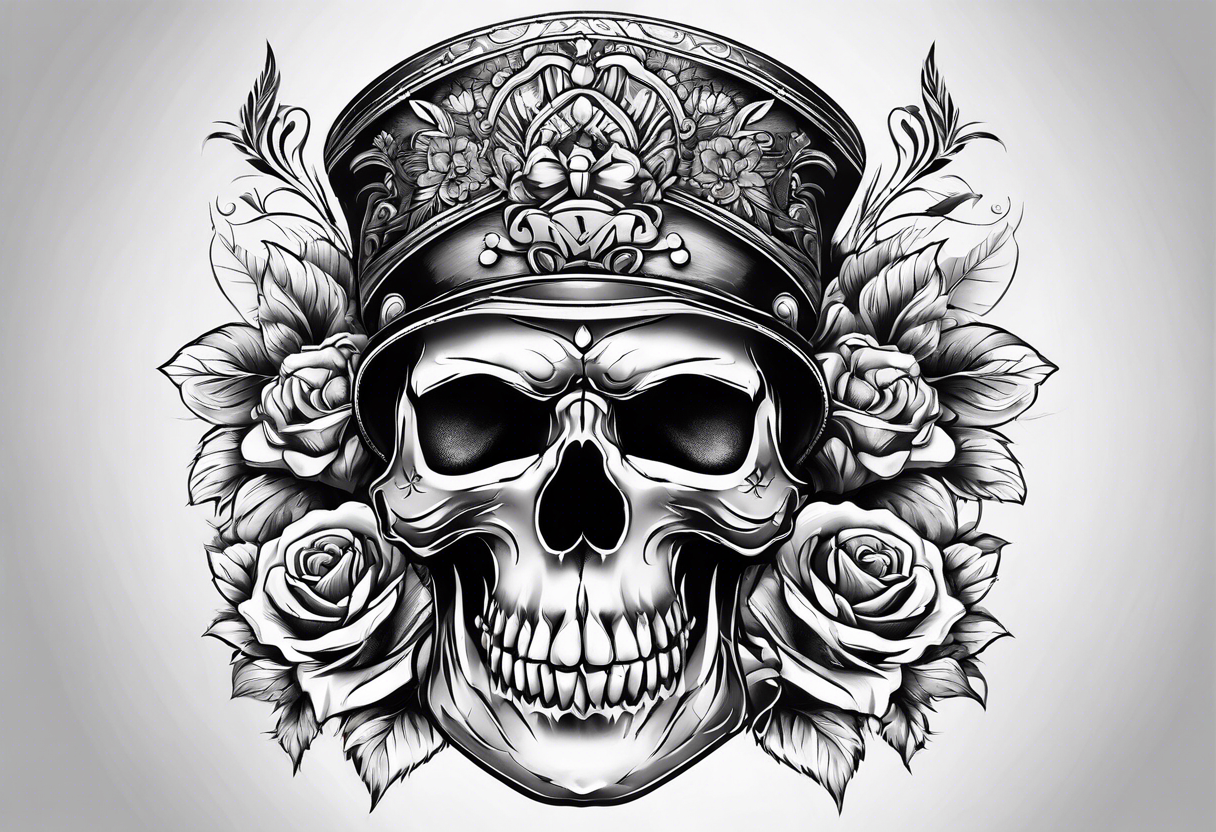 skull tattoo idea